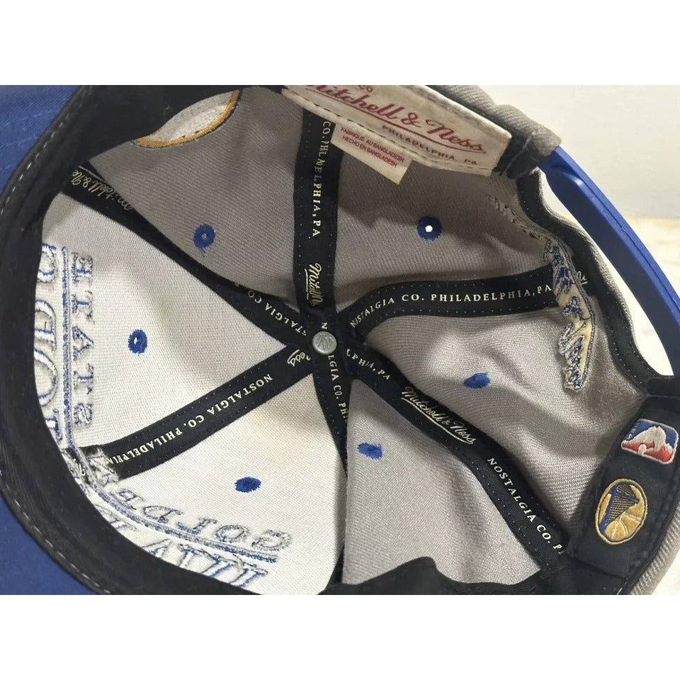 Vintage Mitchell & Ness Golden State Warriors NBA Snapback Hat Cap