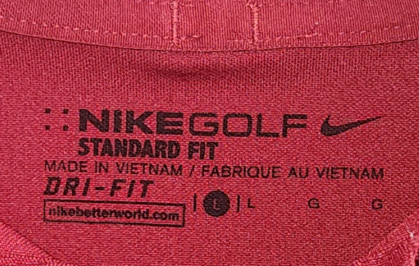 EUC Nike Dri-Fit University of Alabama Men's Golf Polo - sz Large