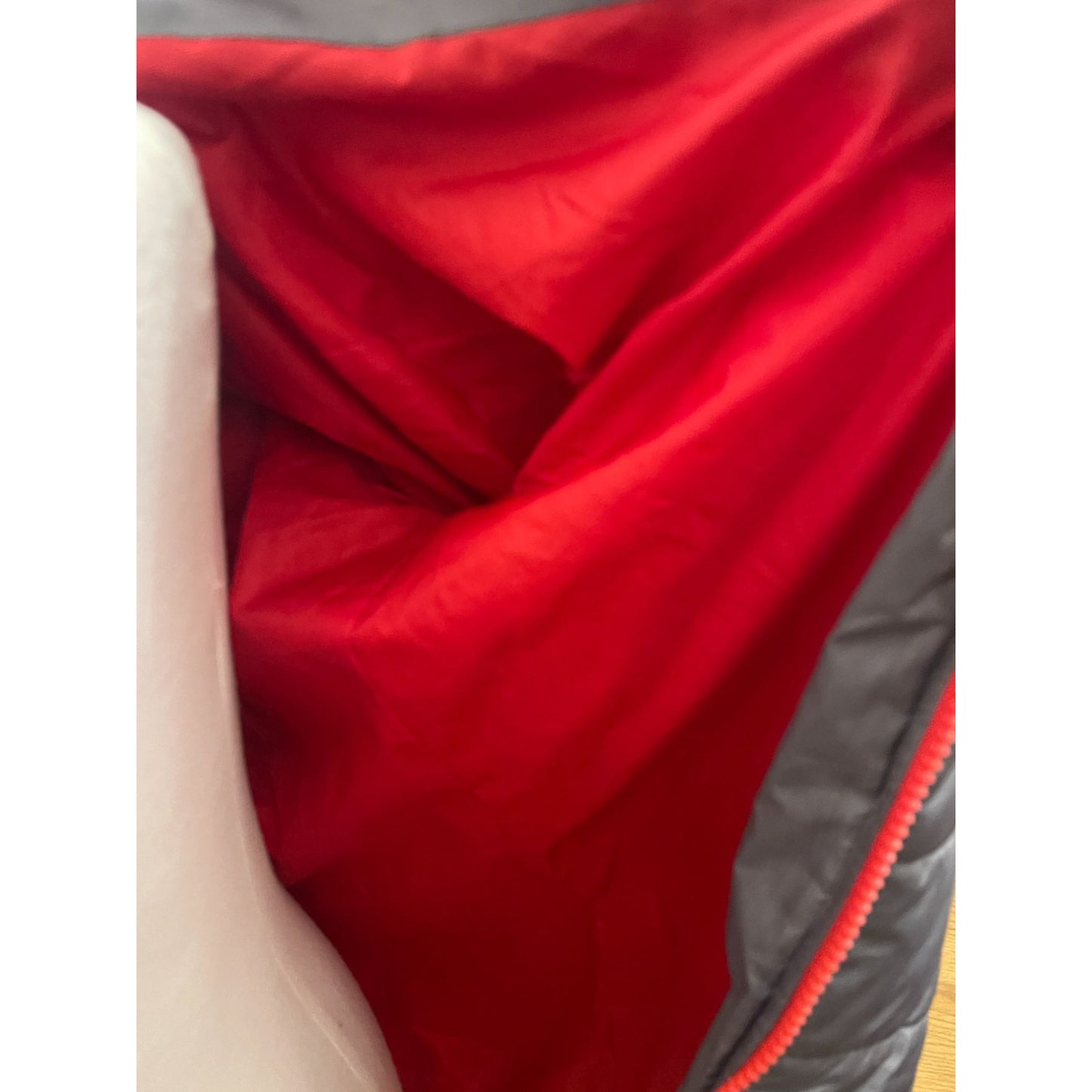 Under Armour Youth Gray ColdGear Puffer Jacket With Hood Size YLG