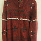EUC Vintage ORVIS Badlands Tribal Southwest Aztec Full Zip Cardigan - Mens Large