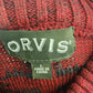 EUC Vintage ORVIS Badlands Tribal Southwest Aztec Full Zip Cardigan - Mens Large