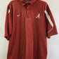 EUC Nike Fit Dry University of Alabama Mens Gameday Polo - sz Large