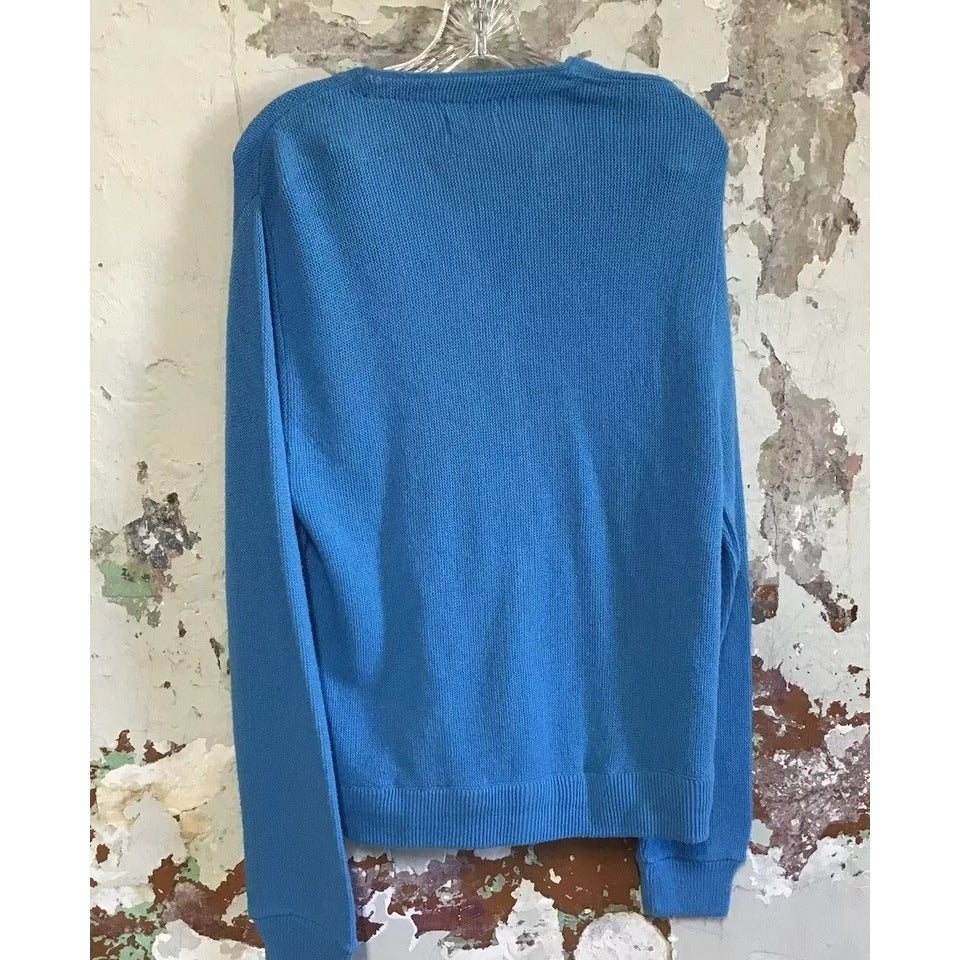 Vintage Towncraft JC Penney’s Blue Cardigan - mens Medium - 100% Virgin Acrylic