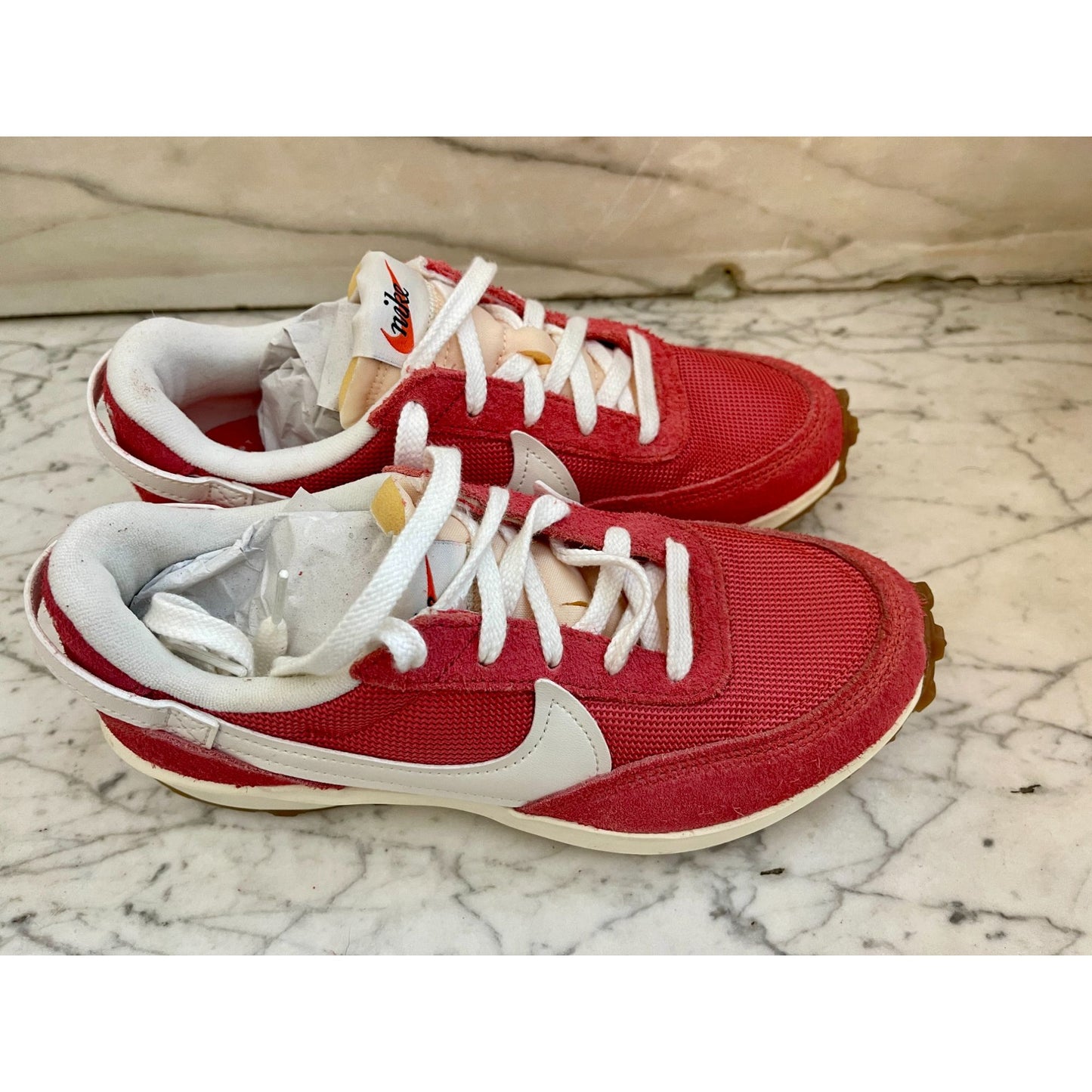 Nike Waffle Debut VNTG Womens Sneakers Size 6 Adobe/Basil-Coconut Milk
