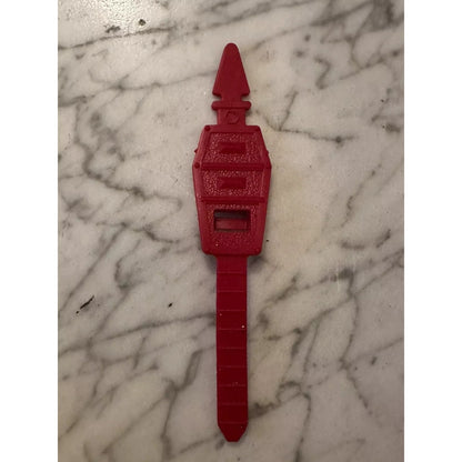 EUC Vintage 1986 Mattel Bravestarr 3030 Scabbard for Horse (RED)