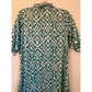 Women's Summer Boho Maxi Vintage Printed V Neck Ruffle Hem Lightweight Flowy Dresses