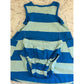 Striped Baby Dress With Bloomers Set By Hanna Andersson 18-24 Months Organic Cotton Blue & Green