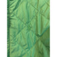 Ralph Lauren Girls Quilted Green Jacket Size 6X With Ribbed Collar & Button Pockets