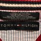 EUC VTG 1990s Tommy Hilfiger Mens Cable Knit Crew Neck Sweater (RED) - Size L
