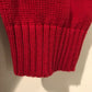 EUC VTG 1990s Tommy Hilfiger Mens Cable Knit Crew Neck Sweater (RED) - Size L