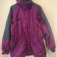EUC Vintage Columbia Double Whammy Jacket (Purple/Grey) - Size Women’s Large