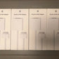 (4) OEM GENUINE Apple 30-pin to VGA Adapter White Cable A1368 MC552ZM/B (SEALED)