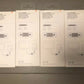 (4) OEM GENUINE Apple 30-pin to VGA Adapter White Cable A1368 MC552ZM/B (SEALED)