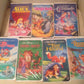 LOT of 7 Walt Disney Black Diamond THE CLASSICS VHS Movies
