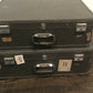 Lot of (2) Vtg Skyway Luggage Carry-On Suitcase Set - Retro Gray (NO Keys)