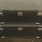 Lot of (2) Vtg Skyway Luggage Carry-On Suitcase Set - Retro Gray (NO Keys)