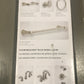 NIB NEW Delta Lahara 24 In. Stainless Steel Towel Bar (73824-SS)