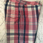 EUC VTG Polo Ralph Lauren Red Plaid Swimwear Trunks - mens 32 (Unlined)