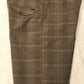 NWOT Rip Curl Live The Search Brown Plaid Shorts - Mens sz 32 w/ unhemmed edge