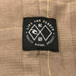 NWOT Rip Curl Live The Search Brown Plaid Shorts - Mens sz 32 w/ unhemmed edge